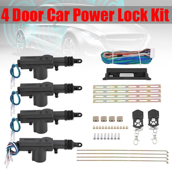 Universal Car 4 Door Power Lock Keyless Entry System Remote Central