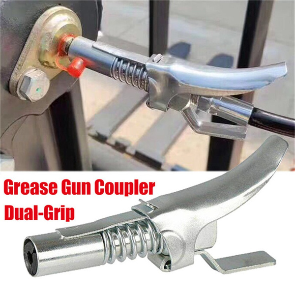 Quick Lock and Release Grease Gun Coupler Grease Gun Tips 1/8" NPT Wish