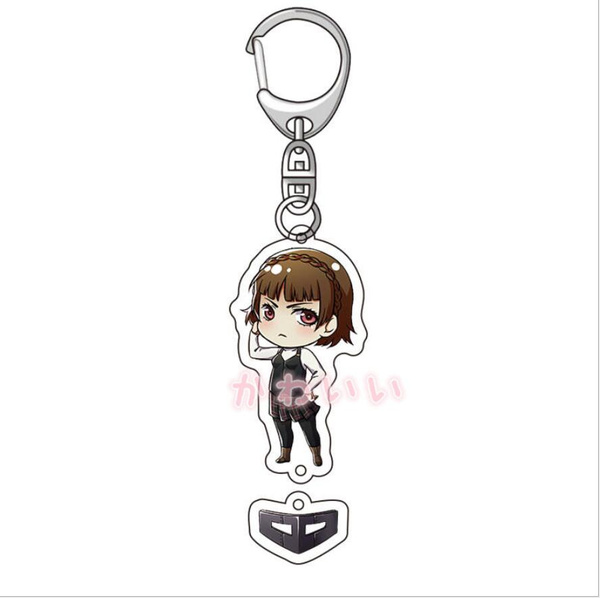 Persona 5 P5 Goro Akechi Ryuji Sakamoto Acrylic Pandent Keychains