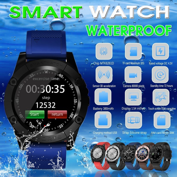 Smart Watch 1.54 Inch 380MAH Multifunction Waterproof Watch Support