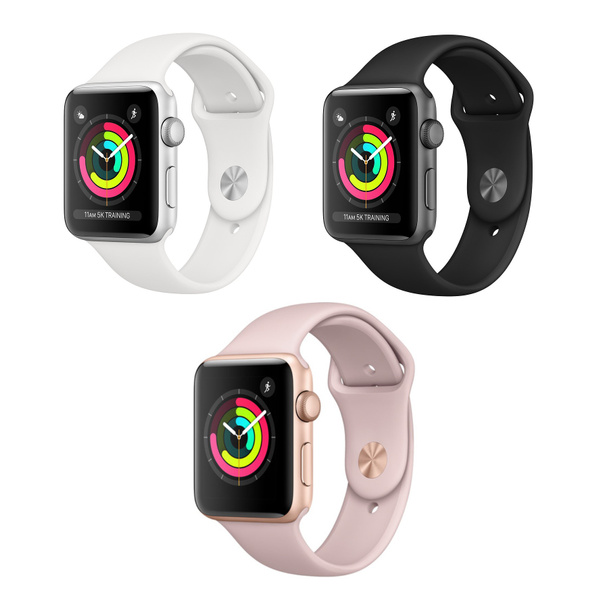 Apple Watch Series 3 - 38mm - GPS Only - Aluminum Case Refurbished