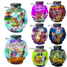 printedtop, hooded, newsweater, scoobydoo