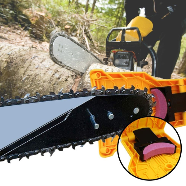 Chainsaw Teeth Sharpener Chain Saw Blade Sharpening Grinder Self Sharpening Tool 