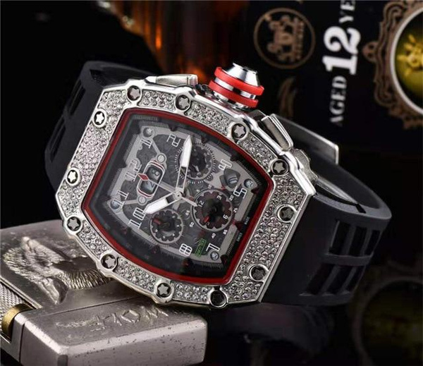 Diamond Richard Men Watches Top Brand 