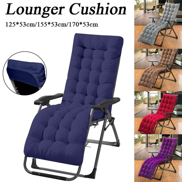 Garden Chair Pillow Sun Lounger Cushion Pad Replacement Chair Seat