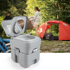 toilet, Outdoor, camping, Gray