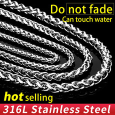Steel, Chain Necklace, Necklaces Pendants, Stainless Steel