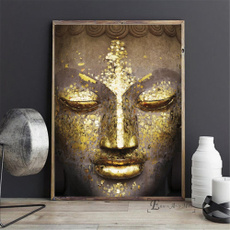 golden, Decor, Wall Art, Home Decor