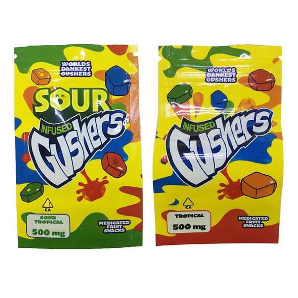 50/100pcs New Sour Gushers / Gushers bags Empty Mylar Bags | Wish