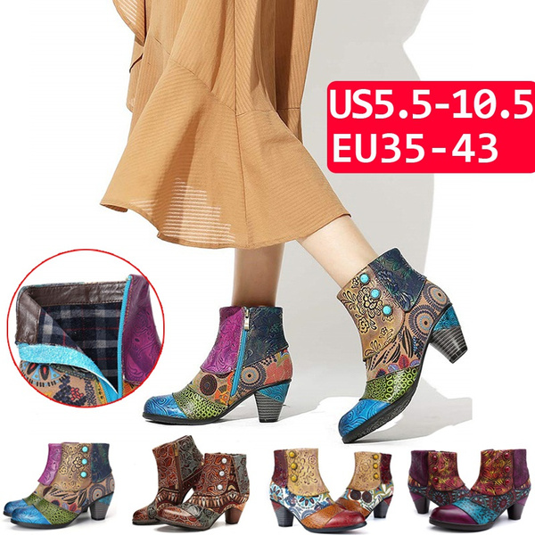 boho leather boots