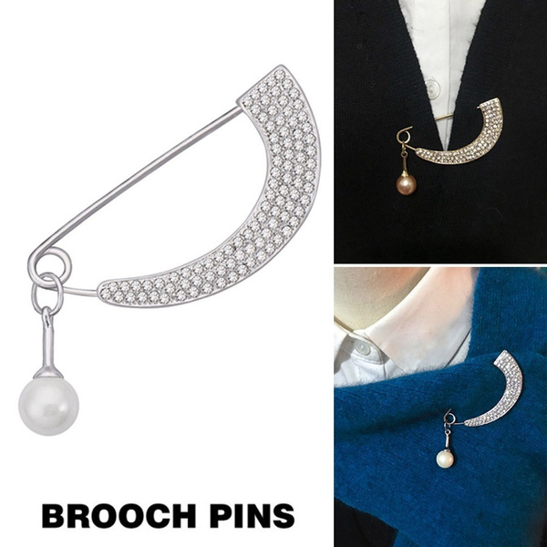 Pjtewawe body jewelry flower brooch female pin simple corsage suit sweater  accessories cardigan buckle