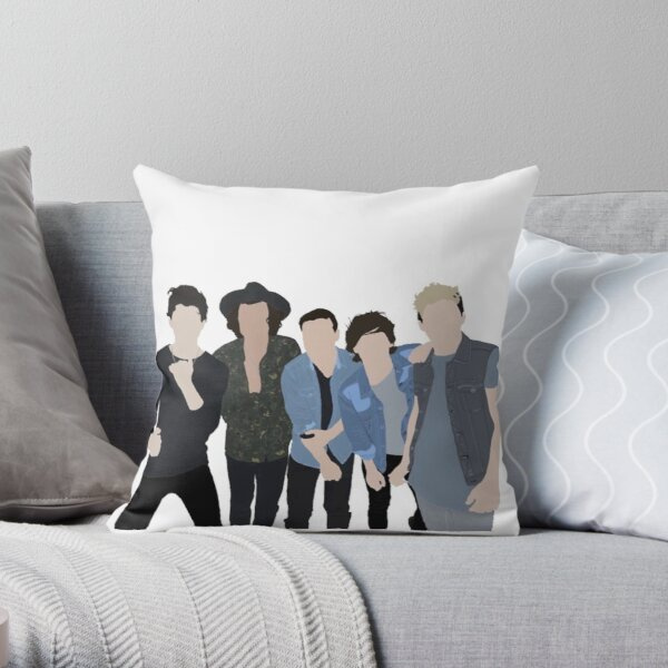 One Direction uvcSoft Decorative Throw Pillow Cover for Home