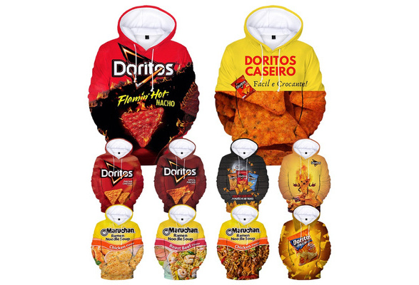 Doritos Corn Chips 3D Print Women Men Hoodies Sweatshirt/Pants Sport Suit