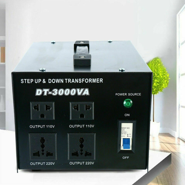 Voltage Converter Power Transformer Step Up&Down 3000W 110V⇋220V Heavy