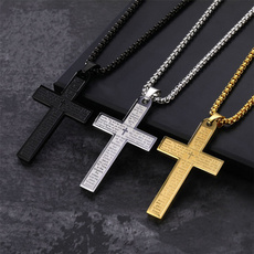 Steel, Necklaces Pendants, Christian, Ladies Fashion