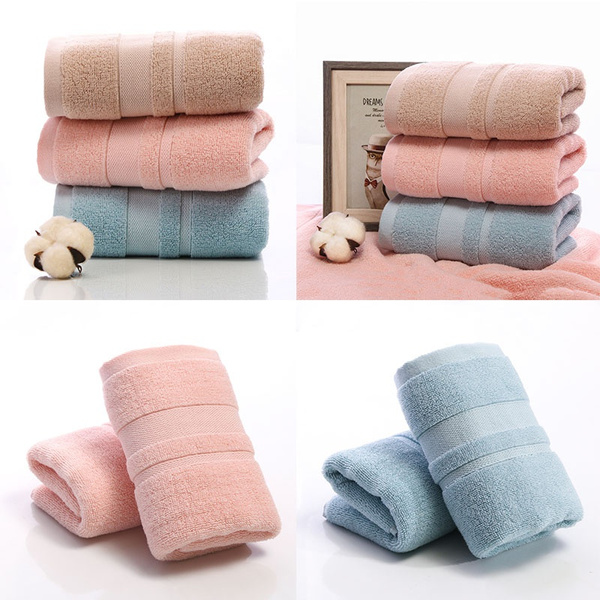 Pure Cotton Super Absorbent Large Towel Face/Bath Towel Soft