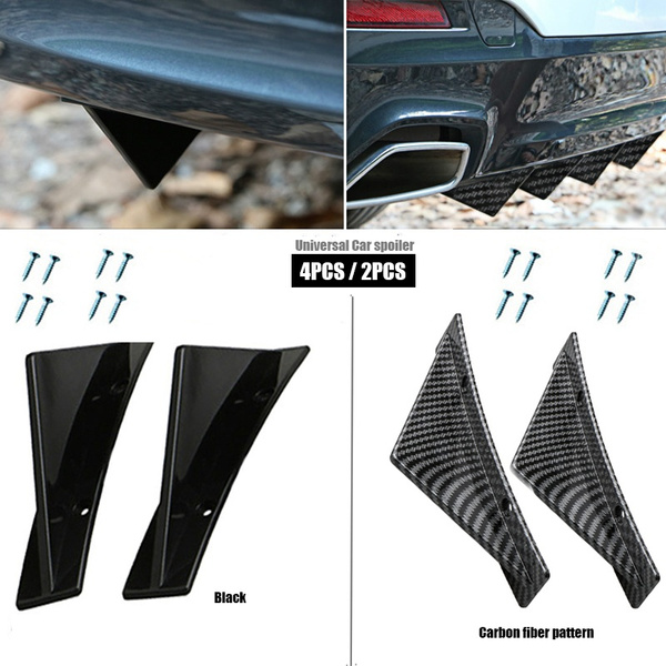 Universal Modified Curved Chassis Spoiler Rear Lip Small Surround Rear
