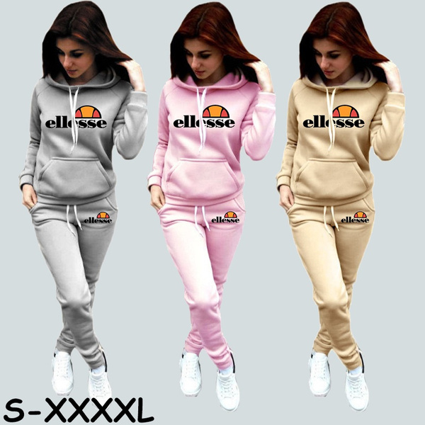 Womens ellesse shop tracksuit set