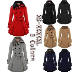 furcollarcoat, retrotrenchcoat, Ladies Fashion, winterladiescoat