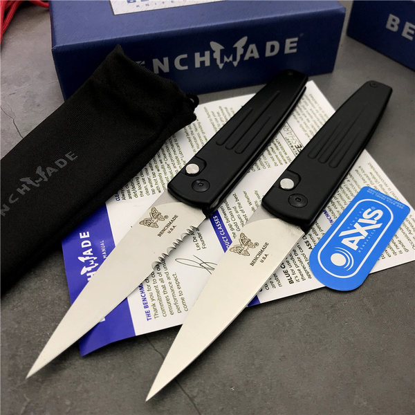 New Benchmade 1000 Auto Button spring knife Spike Automatic Knife (3.6