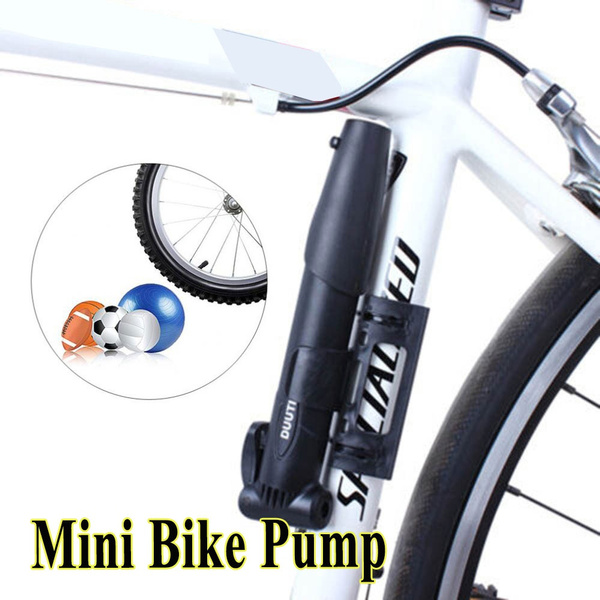 Mini Bike Pump Portable Bicycle Tyre Inflator Hand Pump Schrader