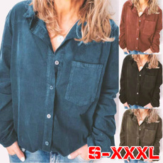 sleeve v-neck, jeanjacket, Plus Size, Outerwear