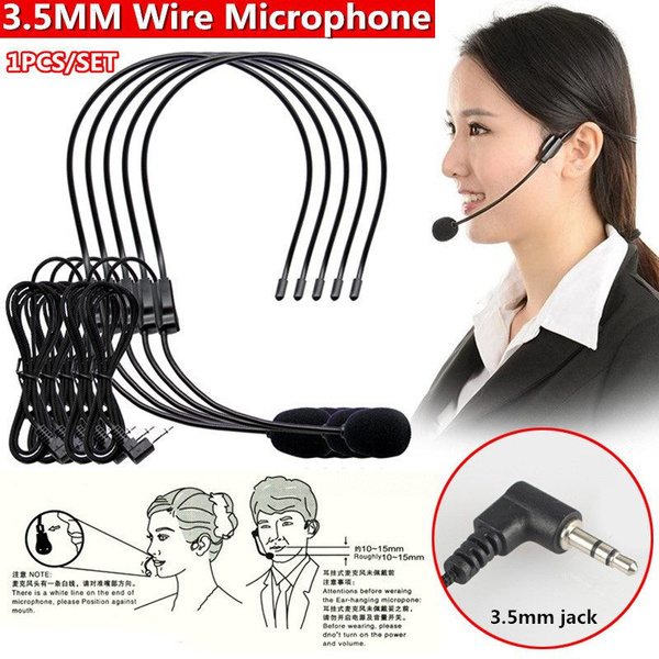 Ear to best sale mouth microphone