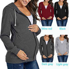 breastfeeding tops, Fashion, maternity hoodies, nursingclothe