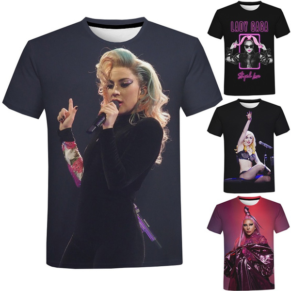 lady gaga graphic tees