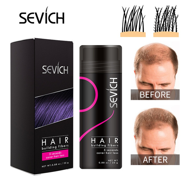 Sevich Hair Fiber Powder Hair Growth Fiber Natural Hair Building Fiber for  Men/Women Hair Hair Building Fibers | Wish