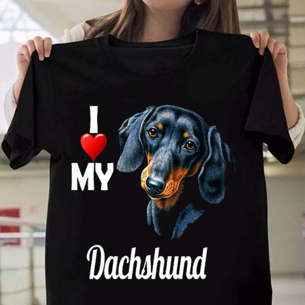 t shirt dachshund