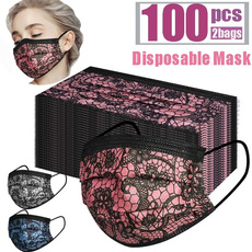 surgicalfacemask, Fashion, mouthmask, Lace