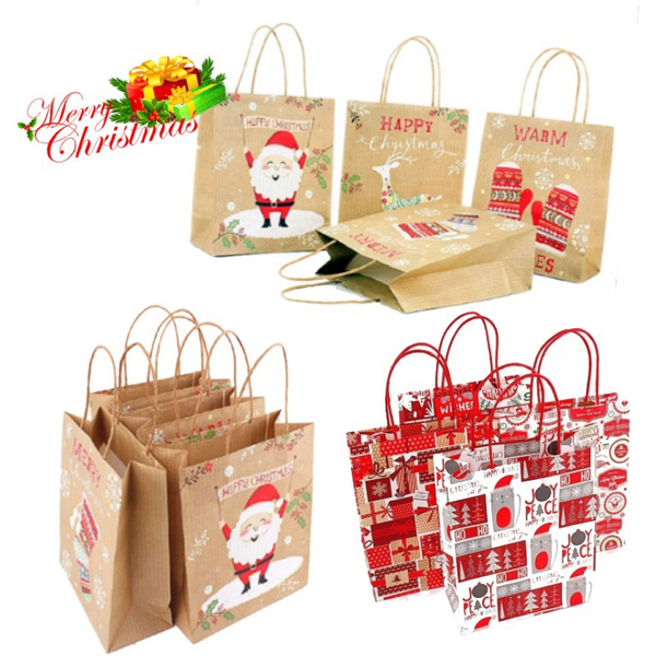 Merry Christmas Gift Bag Candy Bag Merry Christmas Candy Bags Christmas Decor 
