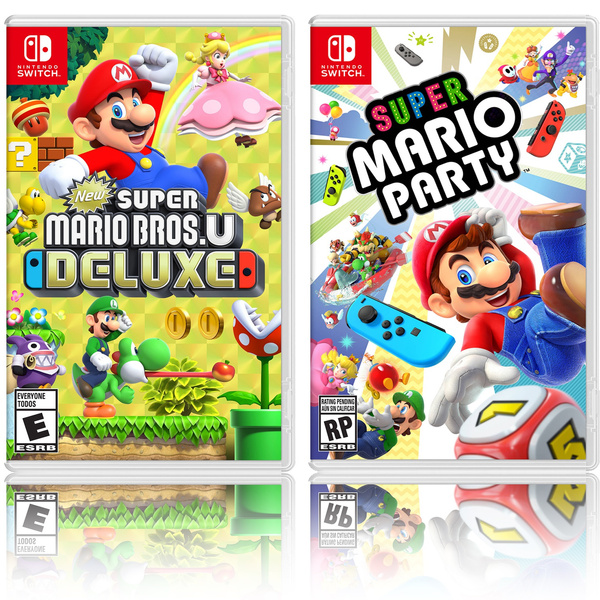  New Super Mario Bros. U Deluxe (Nintendo Switch) (European  Version) : Video Games