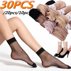 womensock, Elastic, silksock, Socks