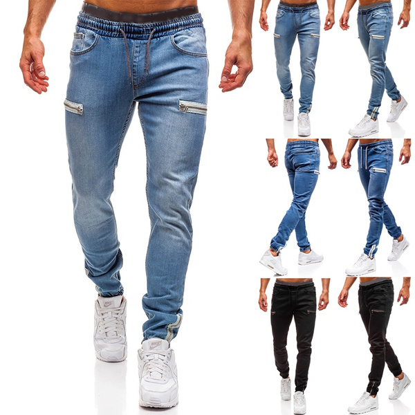 High Quality Men's Jeans Stretch Skinny 