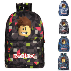 roblox, plaid, Backpacks, School Bag