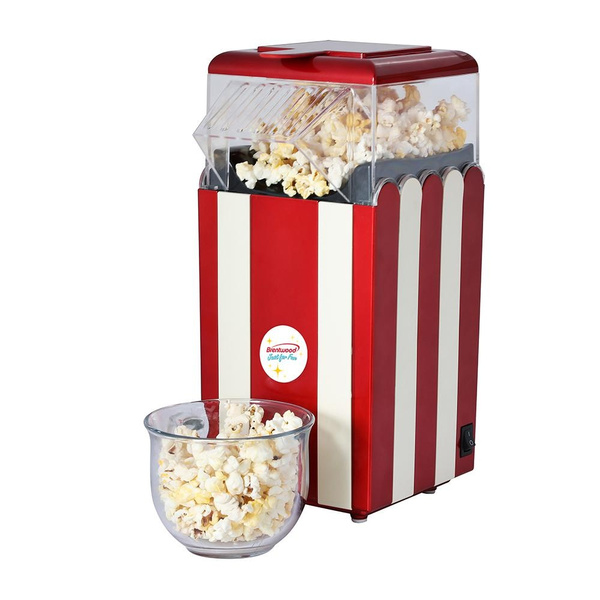 Retro 8-Cup Hot Air Popcorn Maker