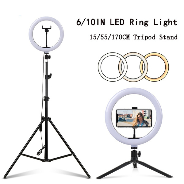 Ringlight Video Light Dimmable Led Selfie Ring Light Usb Ring Lamp - 10