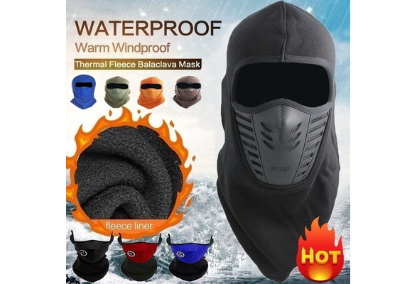 Winter Warm Hat Windproof Motorcycle Face Mask Hat Neck Helmet