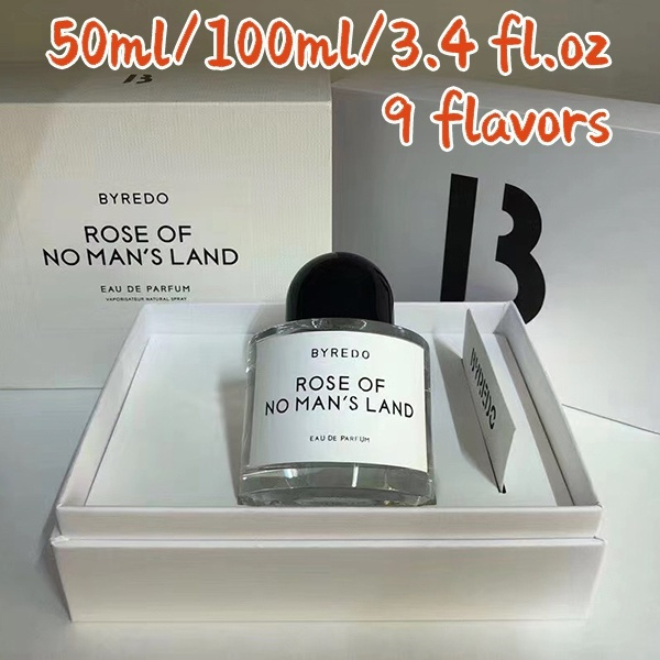 Byredo 9 flavors - 50ML/100ML/3.4 fl.oz Eau De Parfum ROSE OF NO