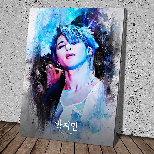 You never walk alone poster BTS Jimin Art Board Print for Sale by