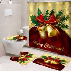 golden, Bathroom, bathmat, Cover