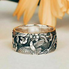 Flowers, wedding ring, Gifts, Vintage