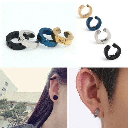 Round Crystal Magnetic Earrings Magnet Ear Clip Women Girls Men Jewelry  6mm/8mm | eBay