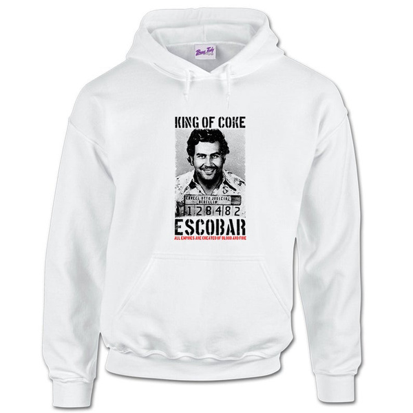 King Of Coke Pablo Escobar mugshot Narcotics Cocaine Drug Lord Mens ...