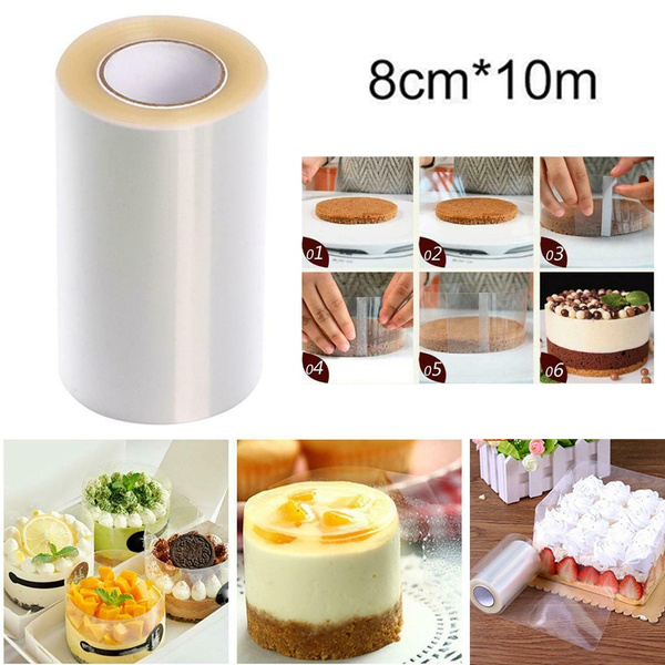 Transparent Cake Collar Roll - Acetate Film For Mousse & Layer Cakes