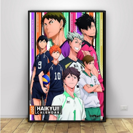  Haikyuu Anime Poster and Prints Unframed Wall Art