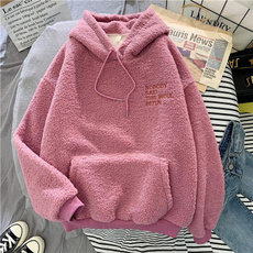 pink, Fleece, hooded, Winter