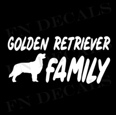 Car Sticker, Home Decor, Family, golden